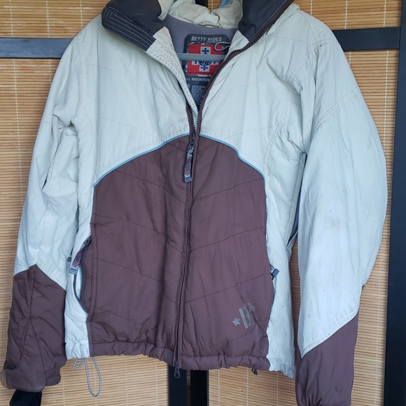 Betty Rides heavy duty WARM snow boarding jacket - Picture 1 of 5